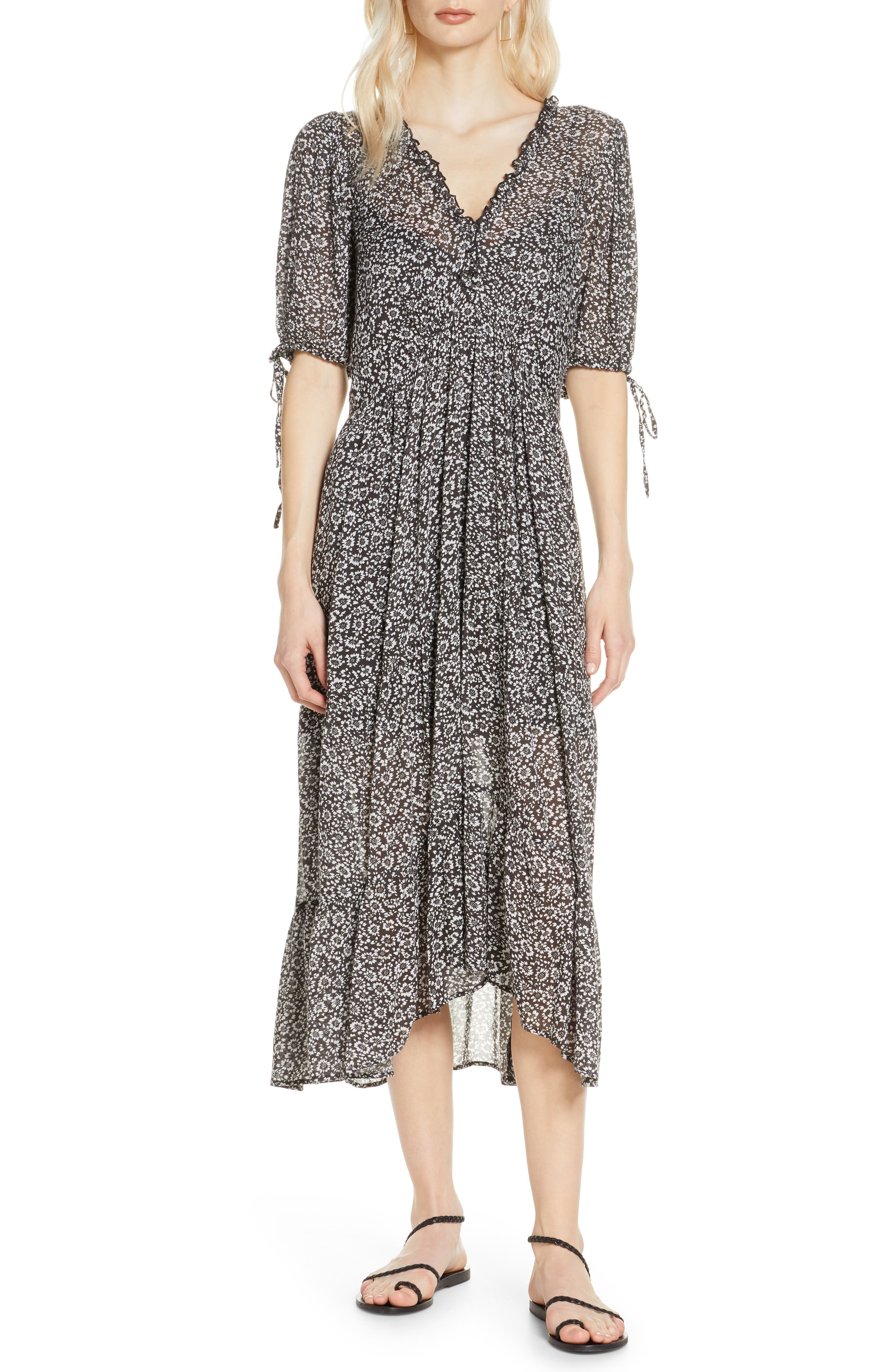 auguste midi dress