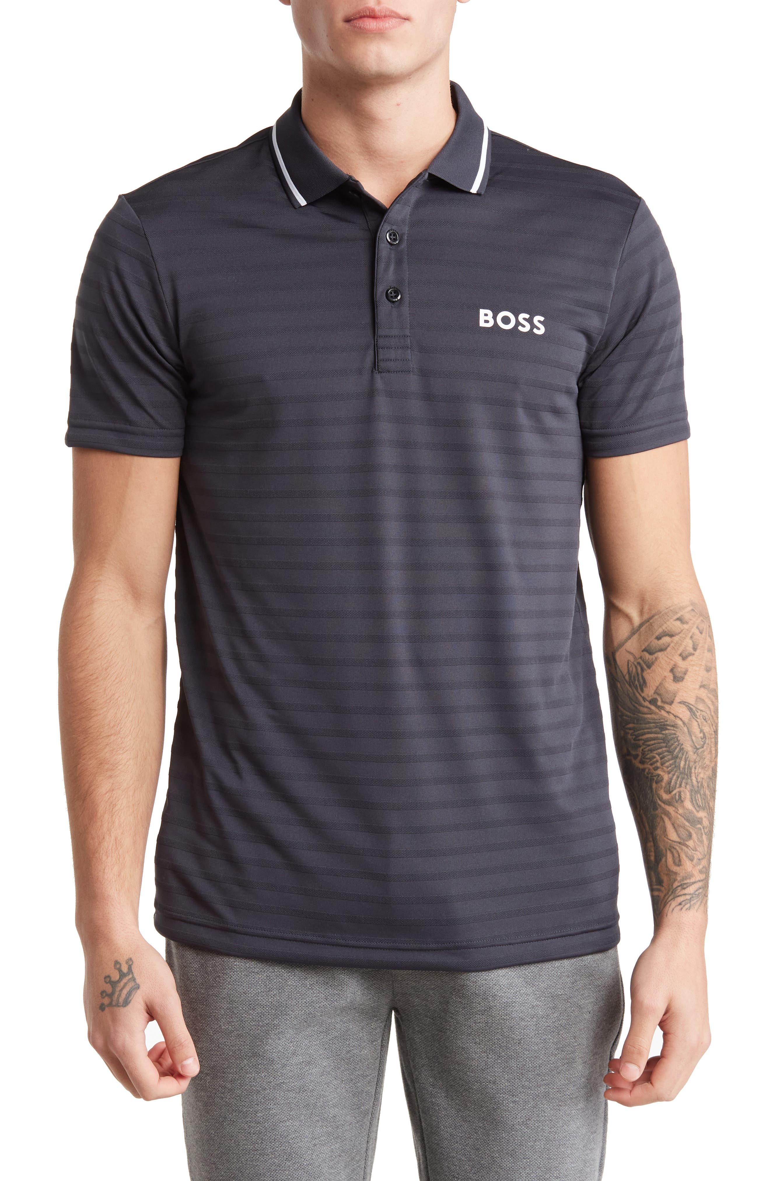 boss polo t shirt