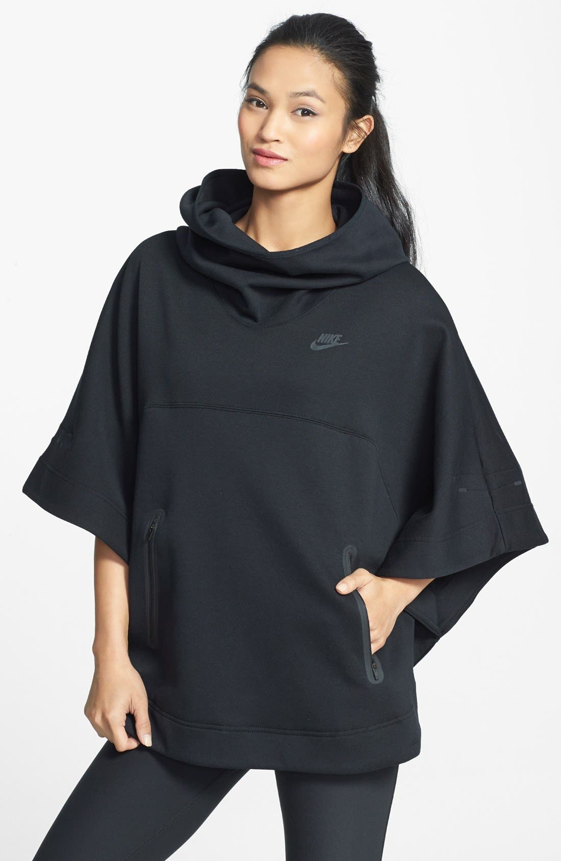 Nike 'Tech' Fleece Hooded Poncho Nordstrom