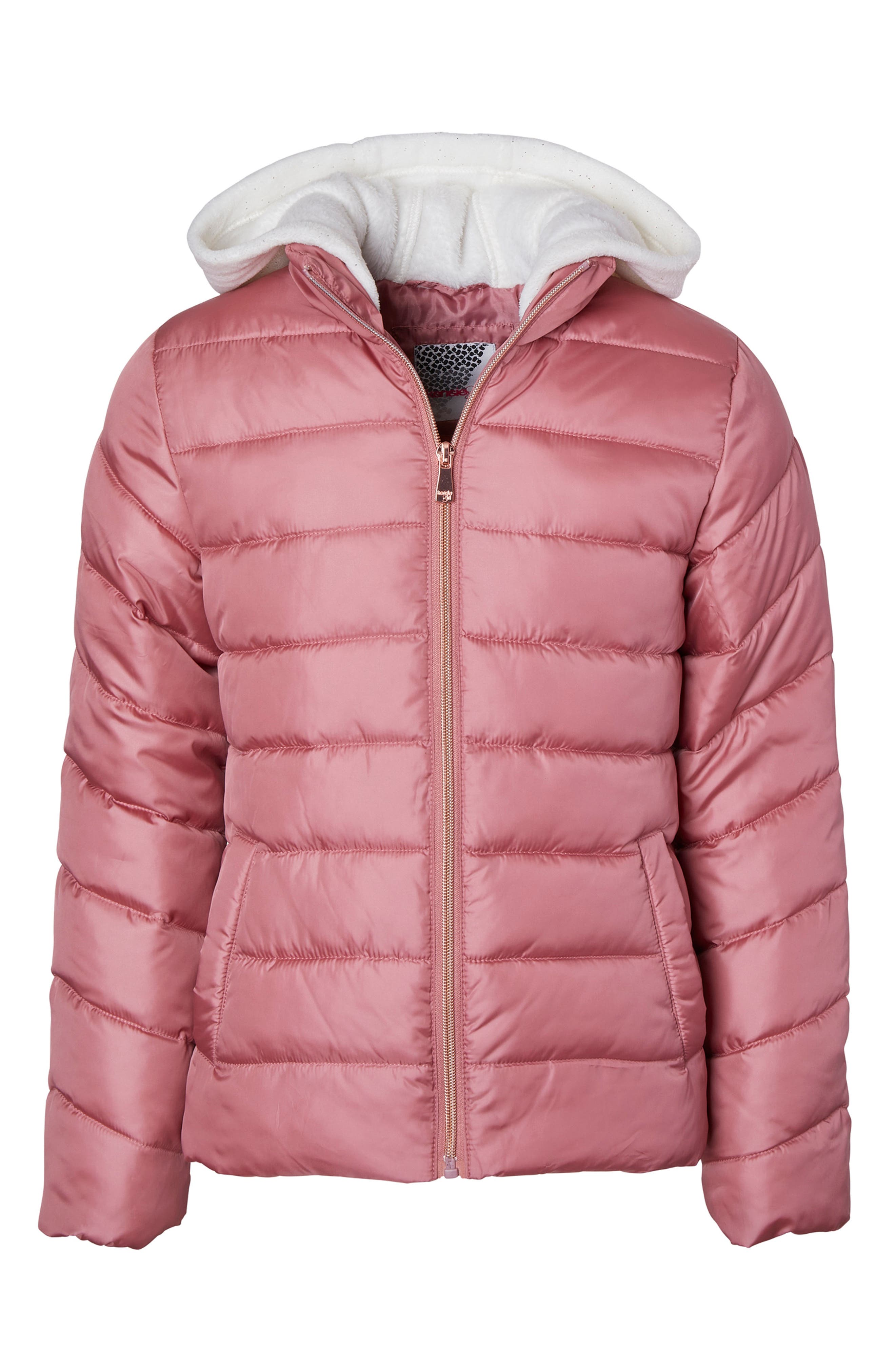 girls packable puffer jacket