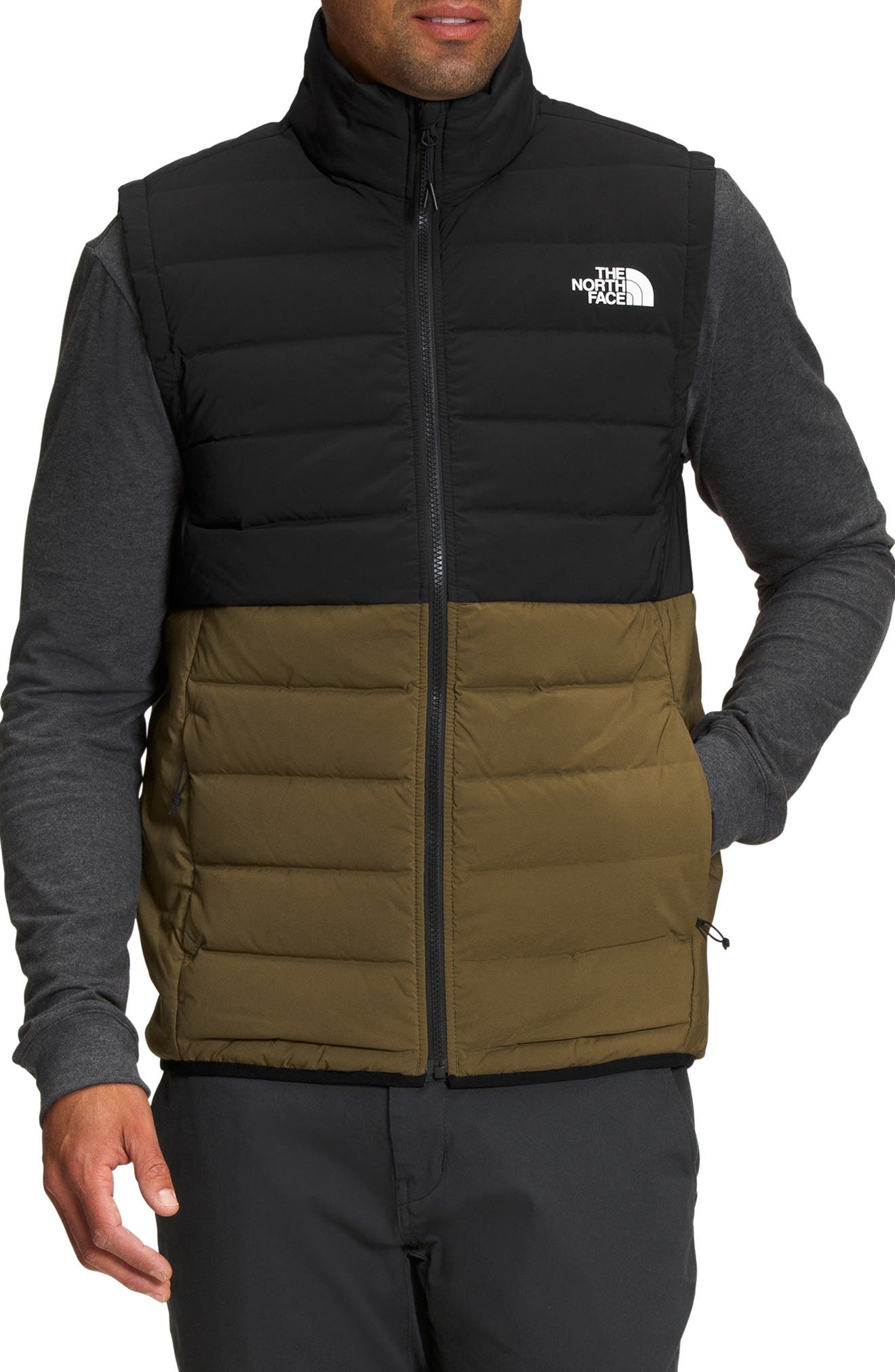 north face reversible vest mens