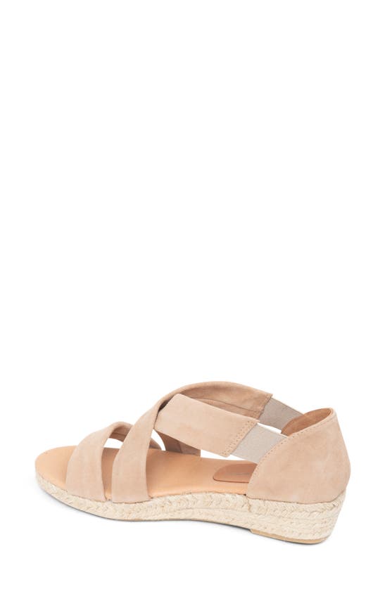 Shop Patricia Green Eliza Platform Wedge Espadrille Sandal In Taupe