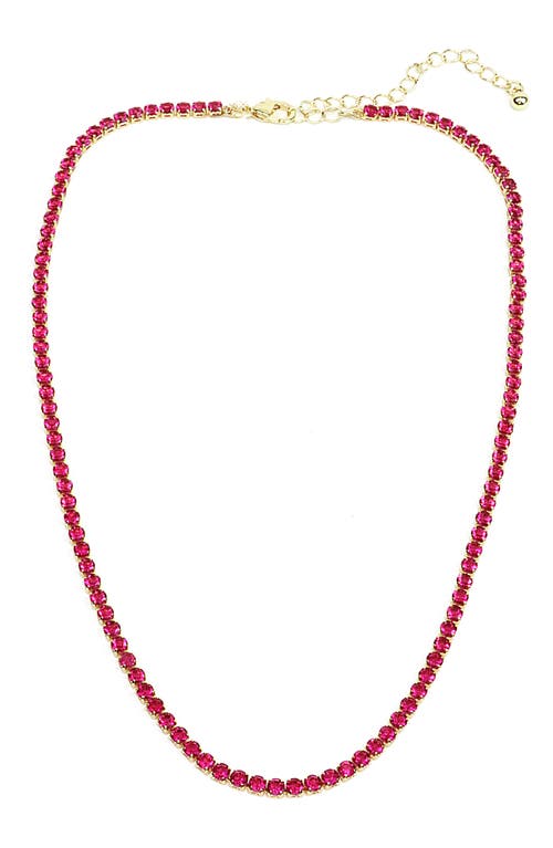 Panacea Crystal Tennis Necklace in at Nordstrom