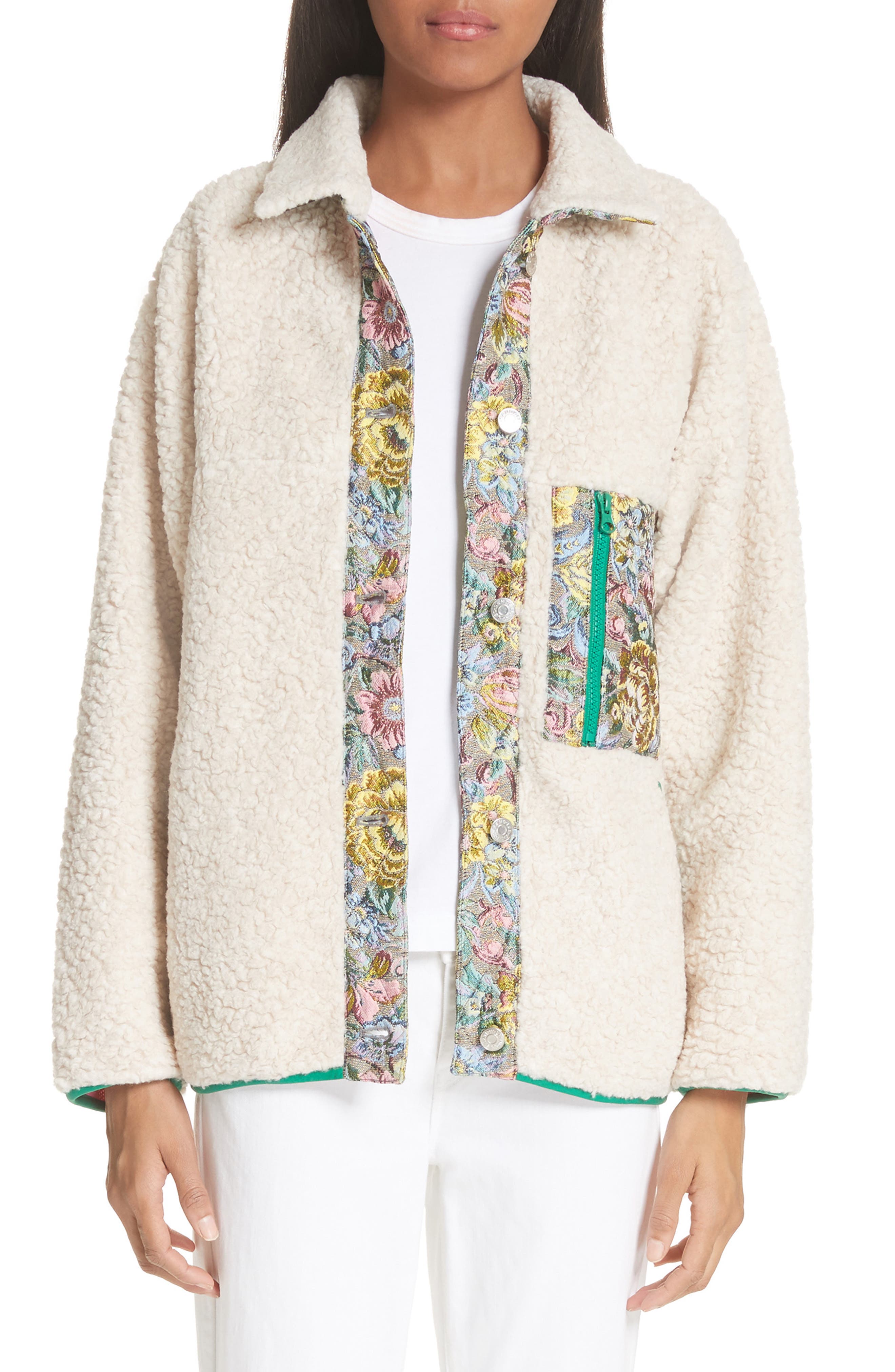 sandy liang fleece jacket