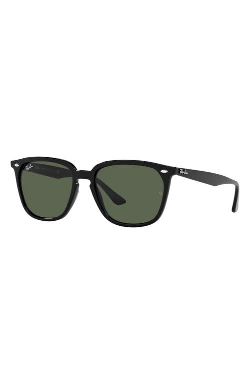 RAY BAN RAY-BAN 55MM ROUND SUNGLASSES 