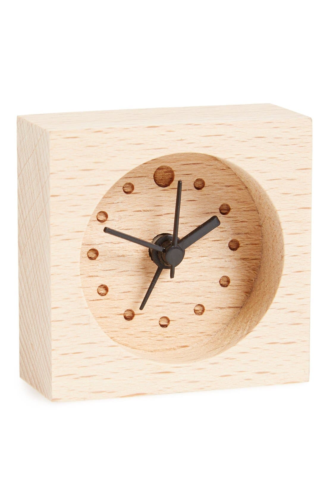 Kikkerland Design Mini Wooden Alarm Clock Nordstrom