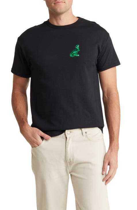 Dino Cotton Graphic T-Shirt