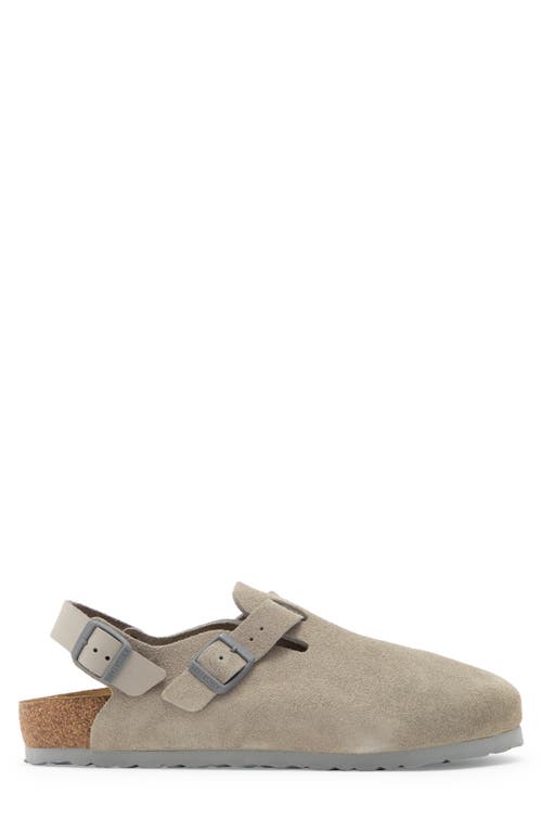 Shop Birkenstock Tokio Clog In Stone Coin