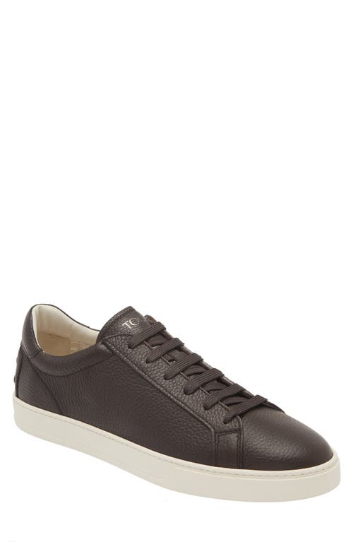 Shop Tod's Cassetta Sneaker In Caffe