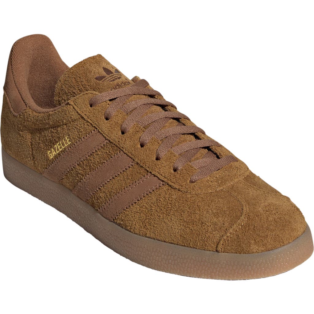 Adidas Originals Adidas Gazelle Sneaker In Bronze Strata/pantone/gum