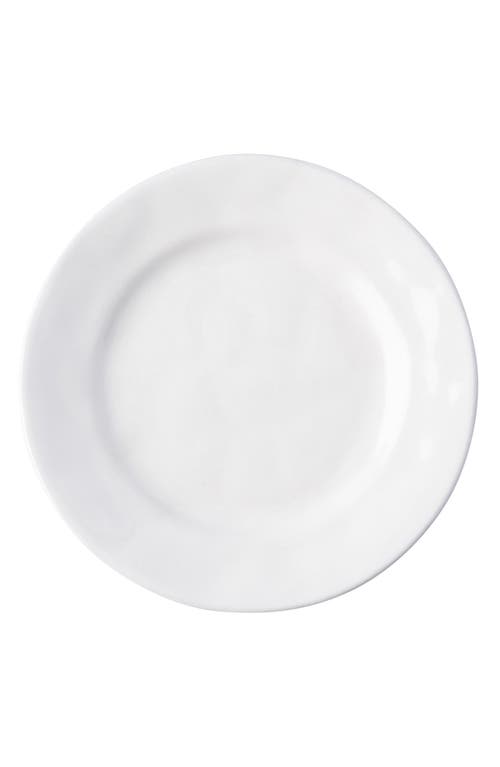 Juliska Puro Dessert/Salad Plate in White Wash 