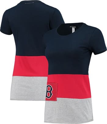 Boston Red Sox Refried Apparel Women's Sustainable Cropped Sweatshirt - Red