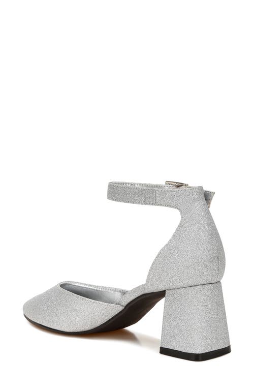 London Rag Taznia Ankle Strap Pump In Silver