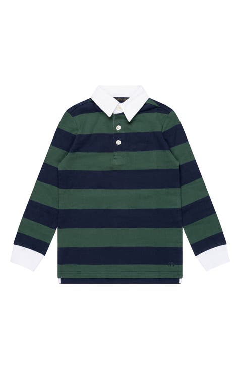 POP STRIPE RUGBY POLO – Art Effect