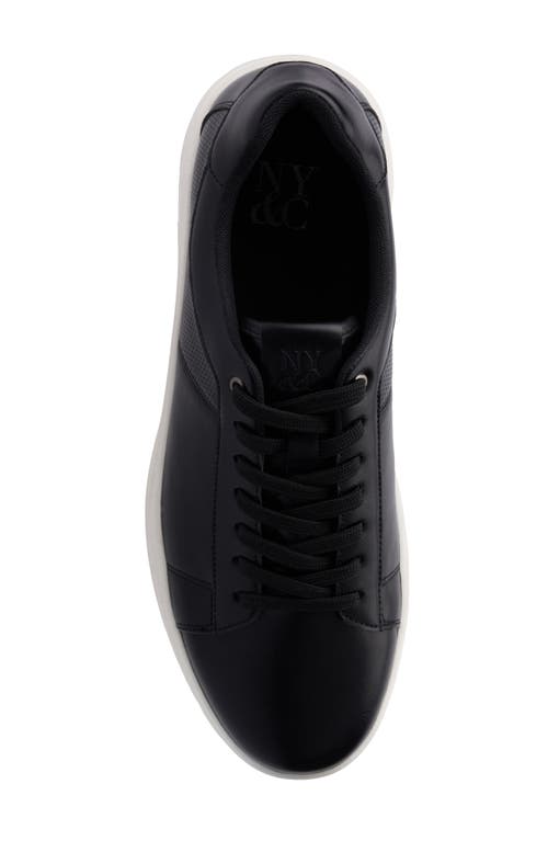 New York And Company Brent Low Top Sneaker In Black