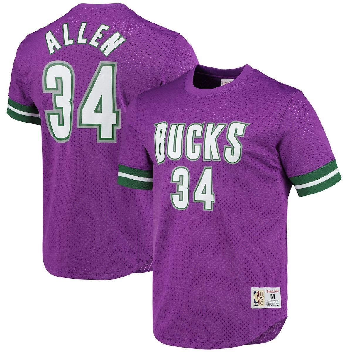 ray allen milwaukee bucks t shirt