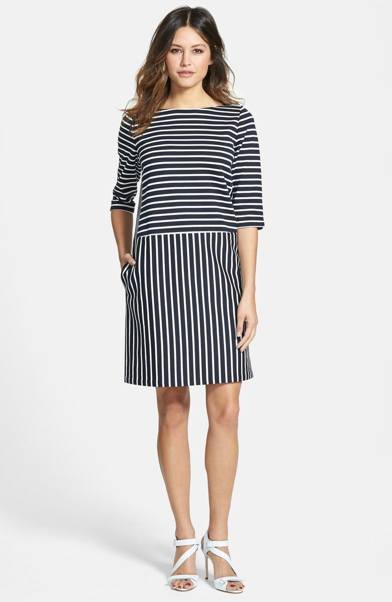 Nordstrom Collection Stripe Ponte Dress | Nordstrom