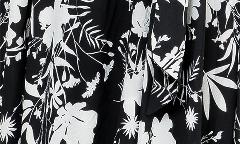 MEGHAN LA MEGHAN LA JASMINE FLORAL PRINT WRAP MAXI DRESS