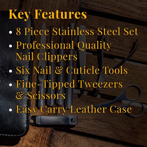 Pete & Pedro 8-piece Manicure Set