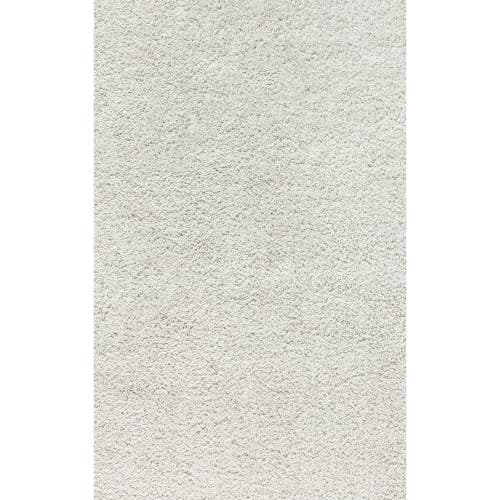 Jonathan Y Mercer Shag Plush Area Rug In White