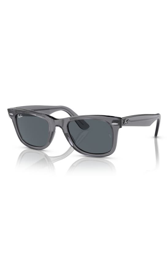 Shop Ray Ban Ray-ban Classic 50mm Wayfarer Sunglasses In Dark Grey