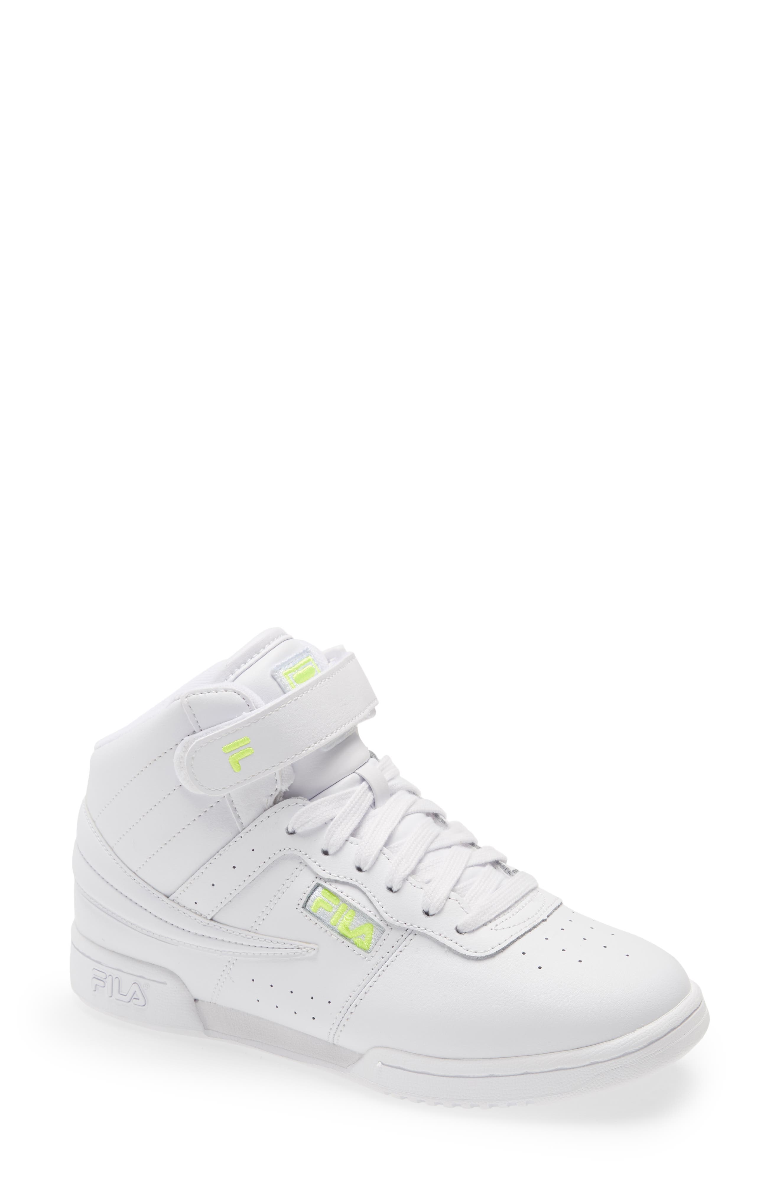 white high top fila