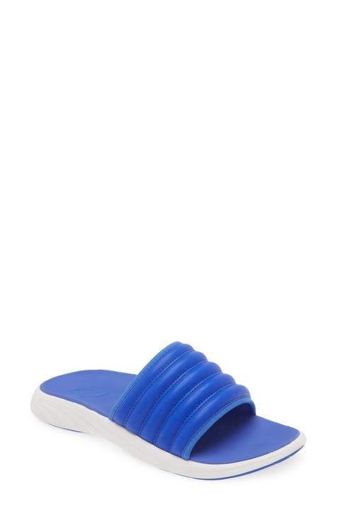 Blue deals slides men