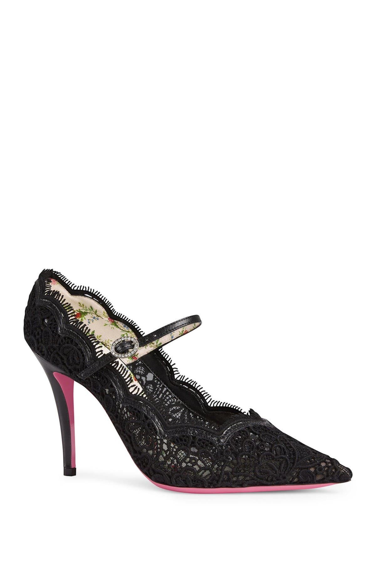 GUCCI | Virginia Lace Mary Jane Pump 