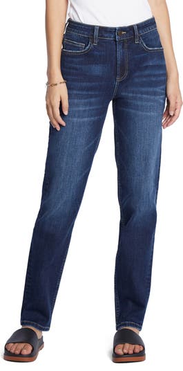 HINT OF BLU Clever High Waist Slim Straight Leg Jeans | Nordstrom