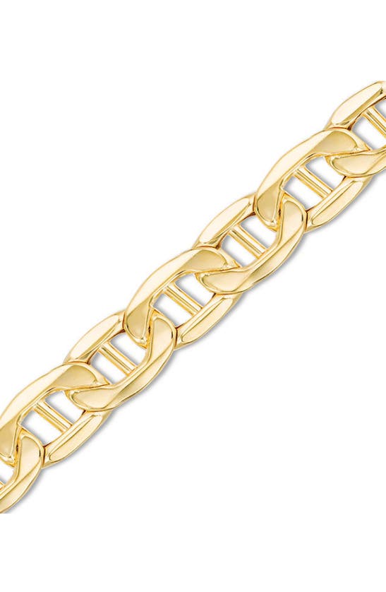Shop Best Silver Flat Mariner Chain Necklace In Gold