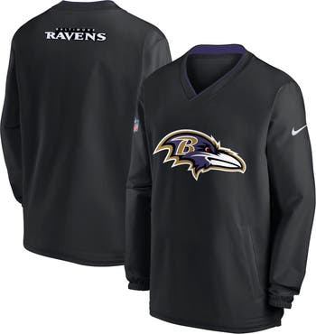 Nike Men s Nike Black Baltimore Ravens Sideline V Neck Pullover