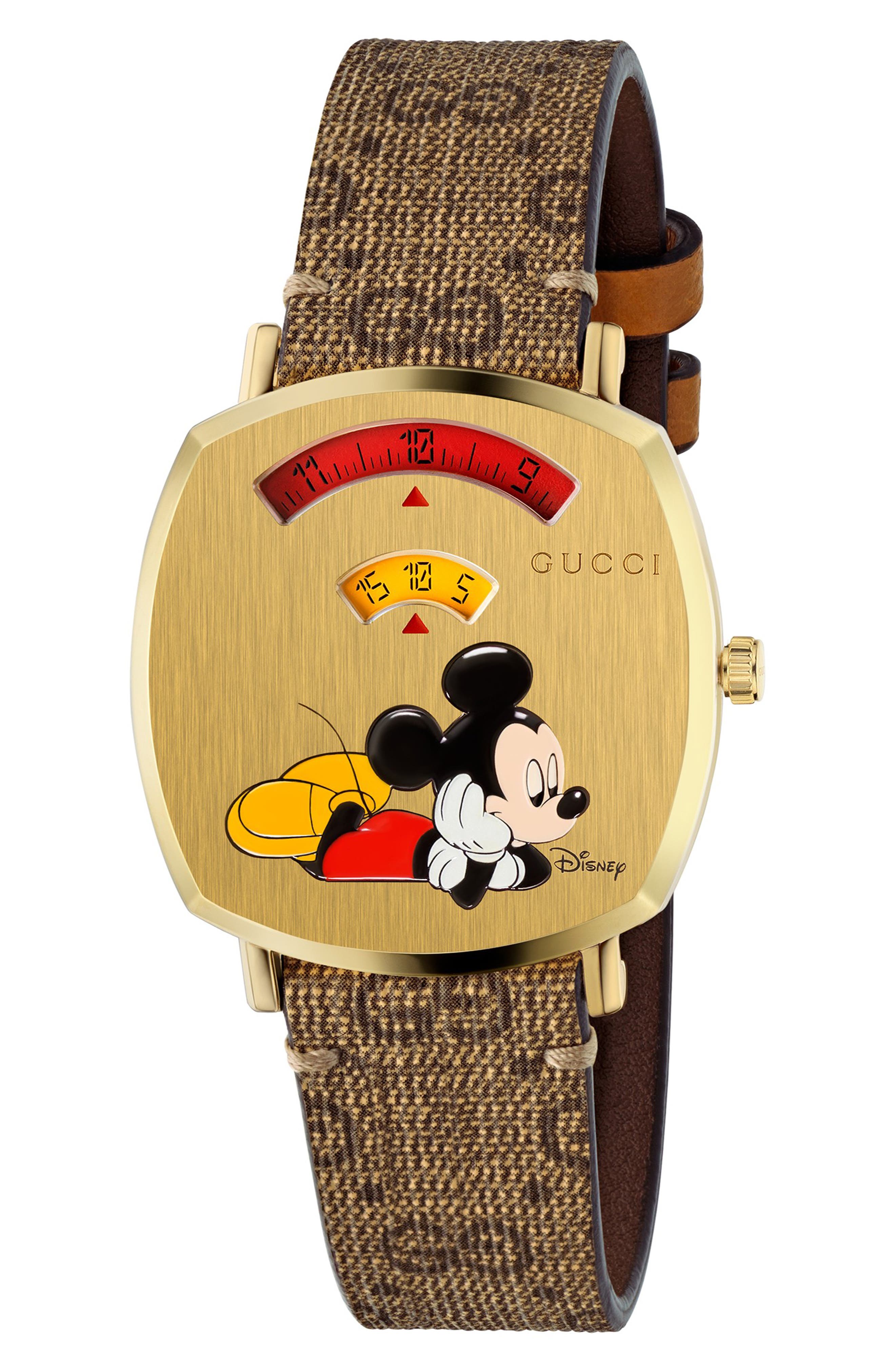 disney gucci grip watch