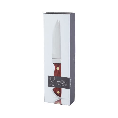 VISKI VISKI PROFESSIONAL BARTENDER KNIFE WITH ACACIA WOOD