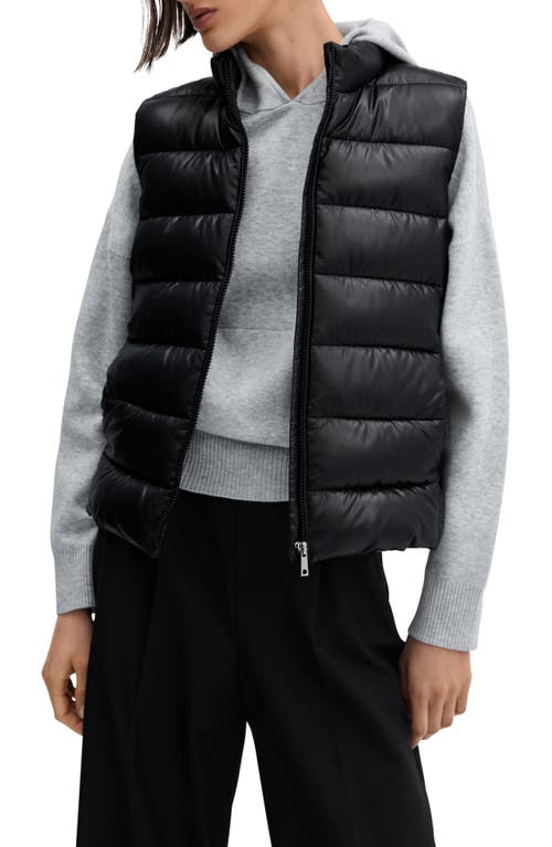 MANGO Ultralight Quilted Water Repellent Vest at Nordstrom