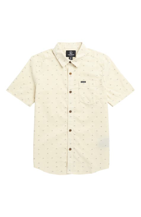 Kids' Crownstone Short Sleeve Button-Up Shirt (Big Kid)