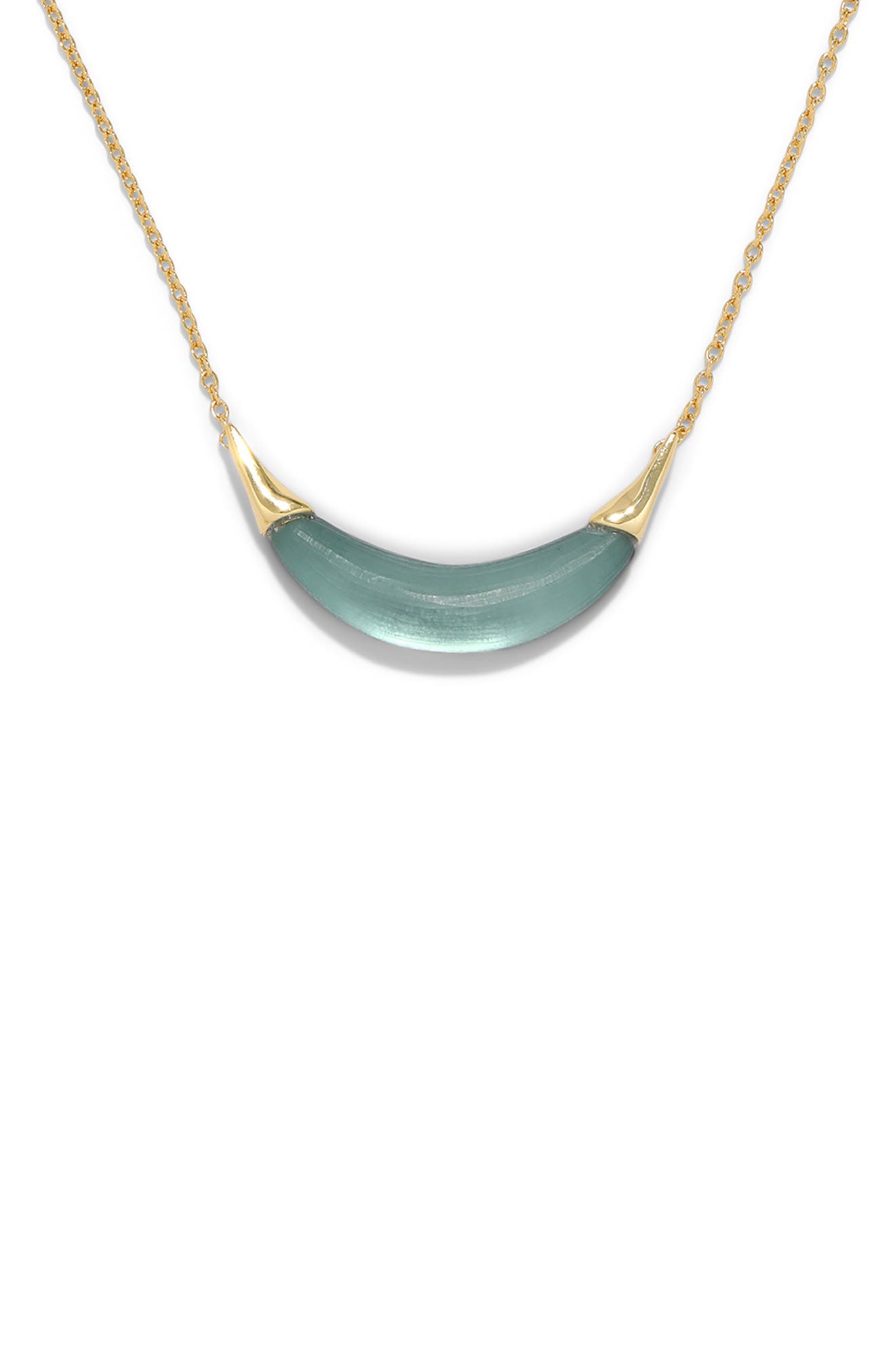Collier Pendentif Alexis Bittar En Argent Sterling Et Lucite Noire - Longueur Réglable 16-18 Pouces - Neuf Avec étiquette