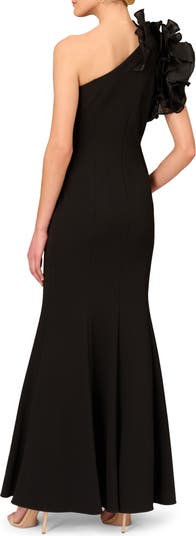 Aidan Mattox by Adrianna Papell One Shoulder Trumpet Gown Nordstrom