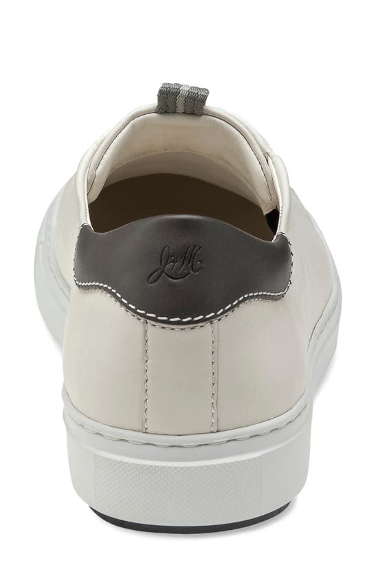 Shop Johnston & Murphy Collection Johnston & Murphy Anson Lace To Toe Sneaker In White Sheepskin