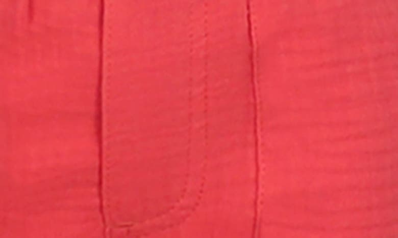 Shop Ben Sherman Kids' Cabana Shirt & Shorts Set In Red