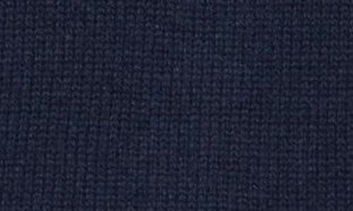 Shop Veronica Beard Mazzy Turtleneck Sleeveless Cashmere Sweater In Navy