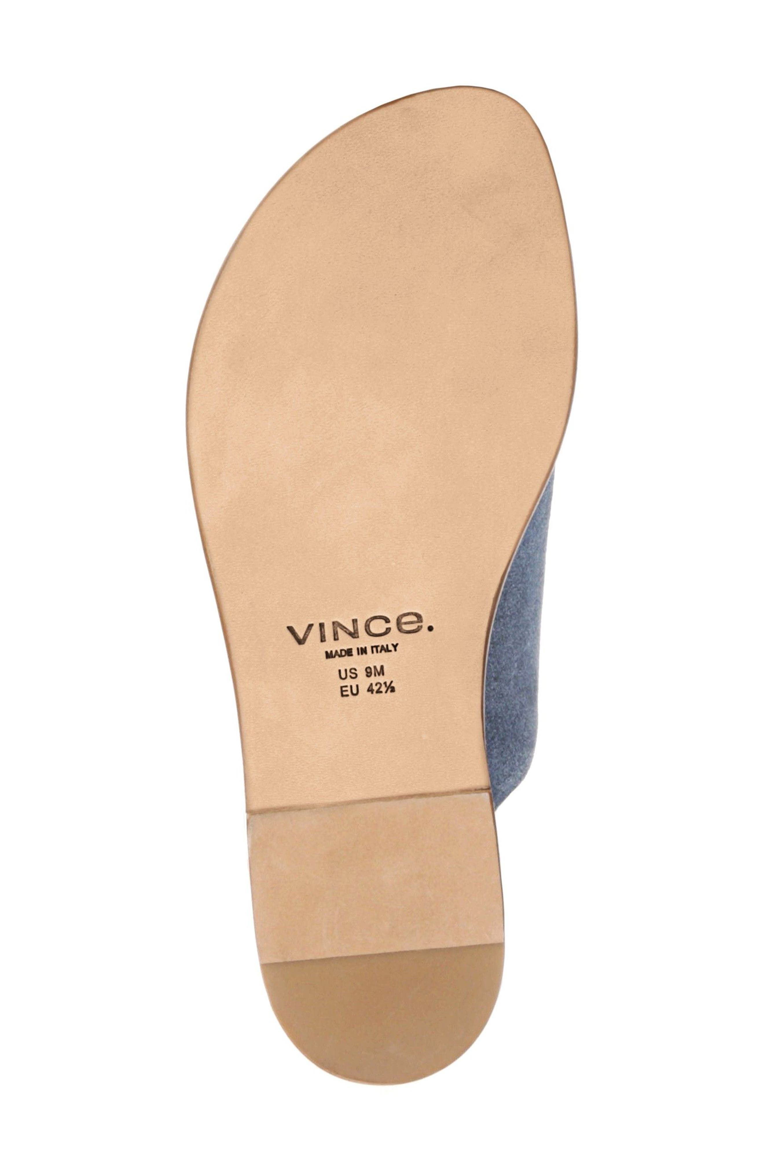 vince edris sandal black