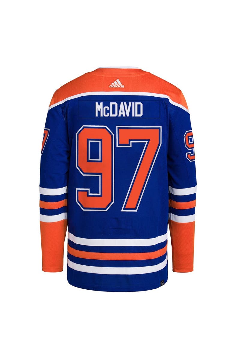 adidas Men's adidas McDavid Royal Edmonton Oilers Home Primegreen Authentic Jersey | Nordstrom