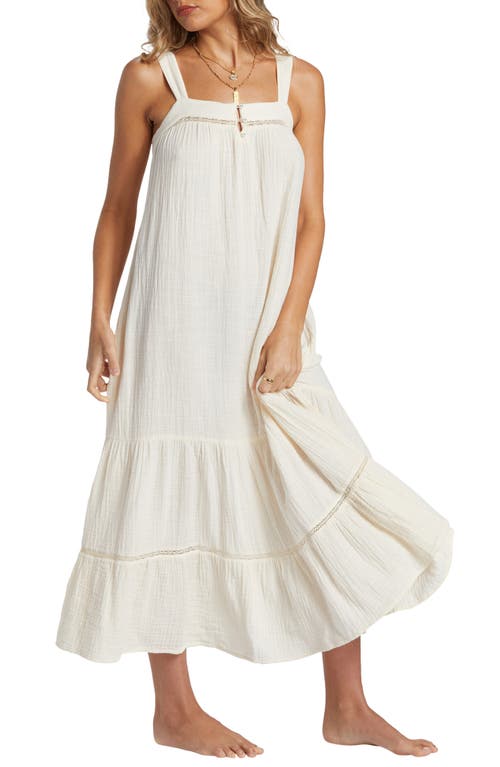 Shop Billabong Summers End Maxi Dress In White Cap