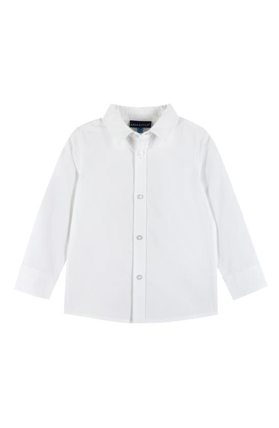 Shop Andy & Evan Button-up Shirt, Suspenders, Pants & Bow Tie Set In White