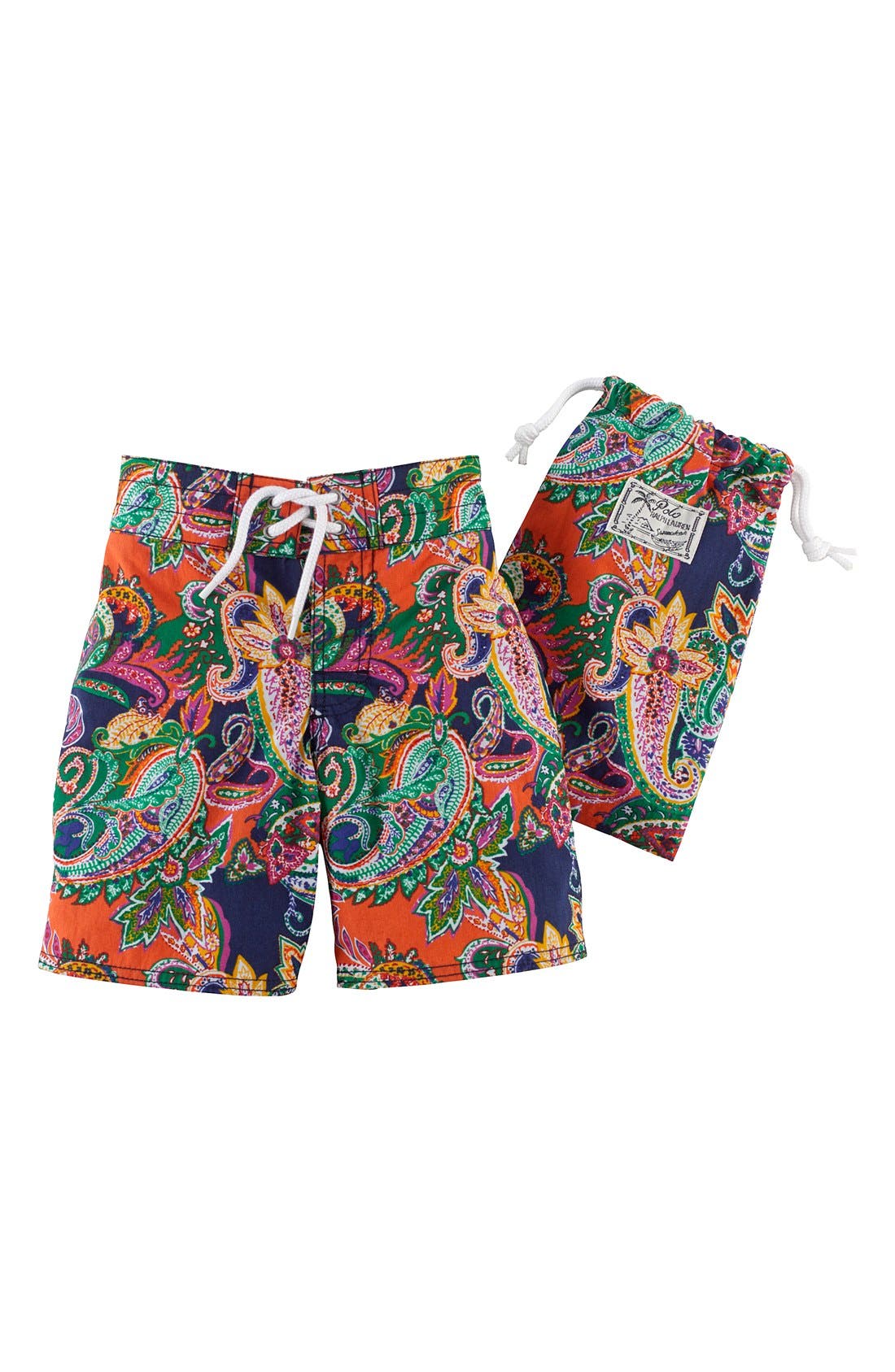 ralph lauren toddler swim trunks