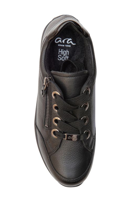 Shop Ara Ollie Sneaker In Black/anthracite