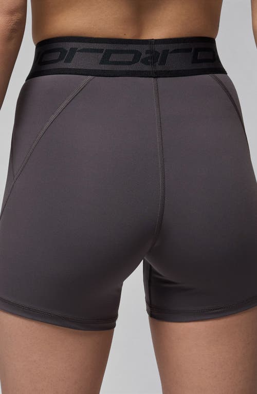 Jordan Women's Sport 5" Shorts In Thunder Grey/oil Grey