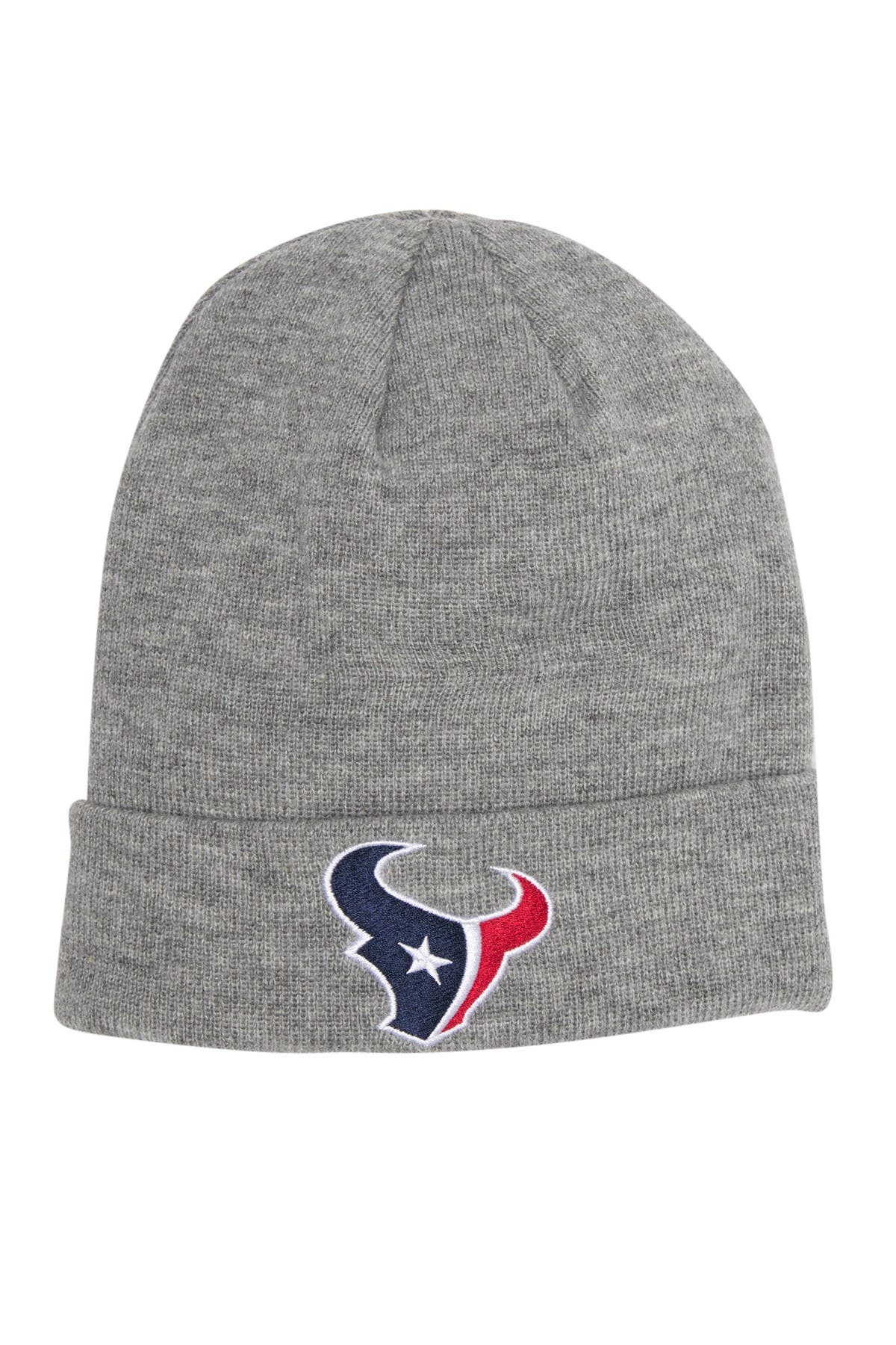 Houston Texans NFL-BIGGIE Navy Knit Beanie Hat by New Era