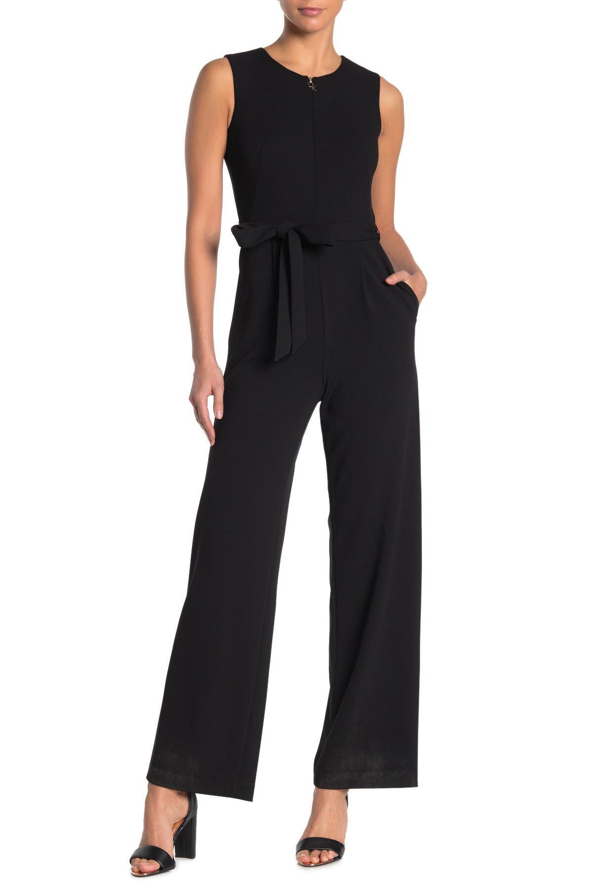 calvin klein black romper