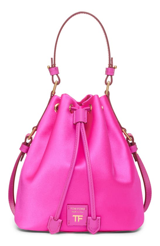 Tom Ford Small Disco Bucket Bag In Hot Pink | ModeSens